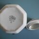 Aluminite sugar bowl Frugier Limoges France porcelain