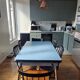 Extensible dining table, formica, 1970s