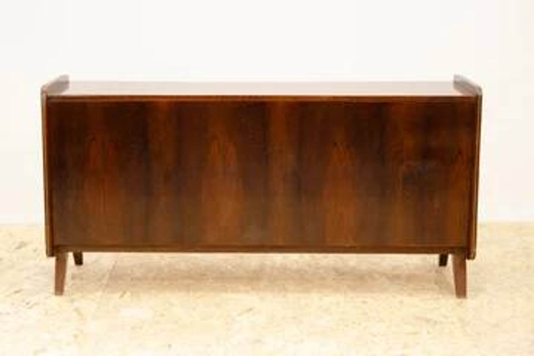 Mid-century walnut dresser by František Jirák, storage cabinet, 1970s