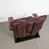 Brutalist armchair 1960s