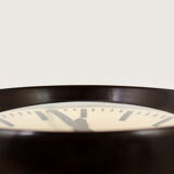 Railway clock from Pragotron, 1950