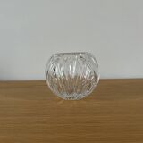 Vase rond en cristal
