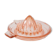 Adorable pink glass juicer