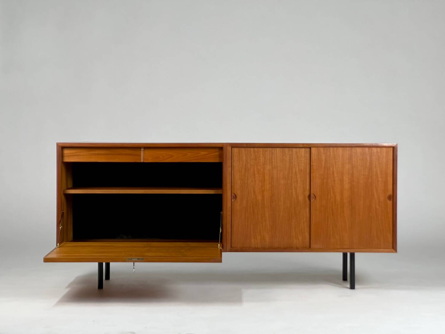 Mid-century teak sideboard Cadovius Danish 60s vintage teak wood