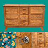 René Gabriel sideboard 1945/50 compass feet
