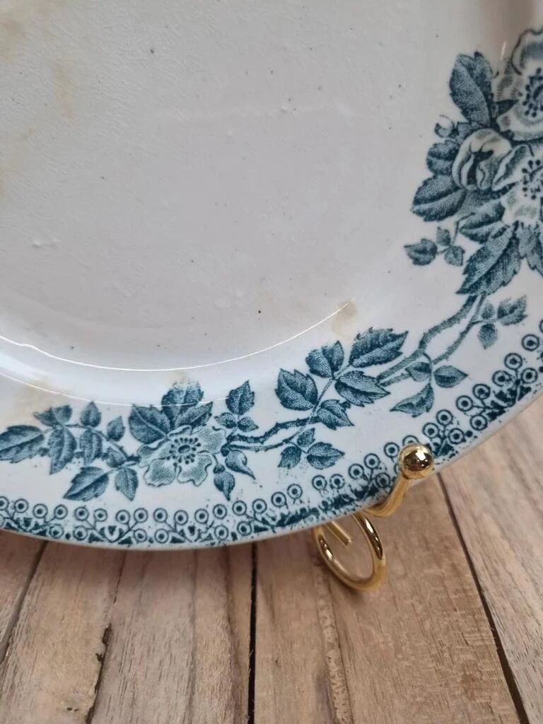 Antique plate Terre de Fer – Guadeloupe Service – Debray Establishments