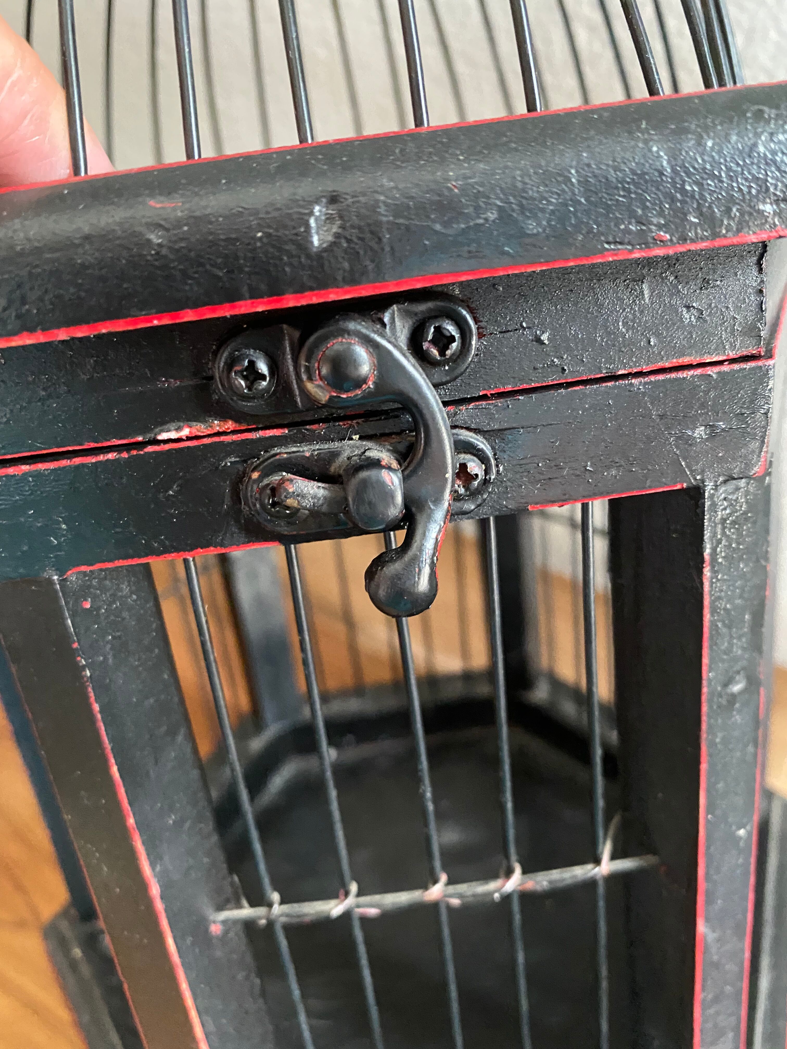 Asian style bird cage