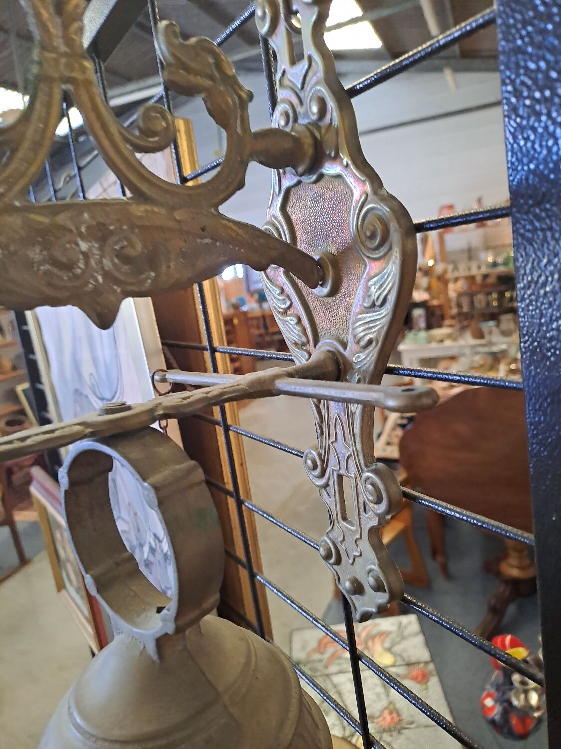 Bronze porch bell
