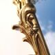 Golden bronze mirror- Louis XV style