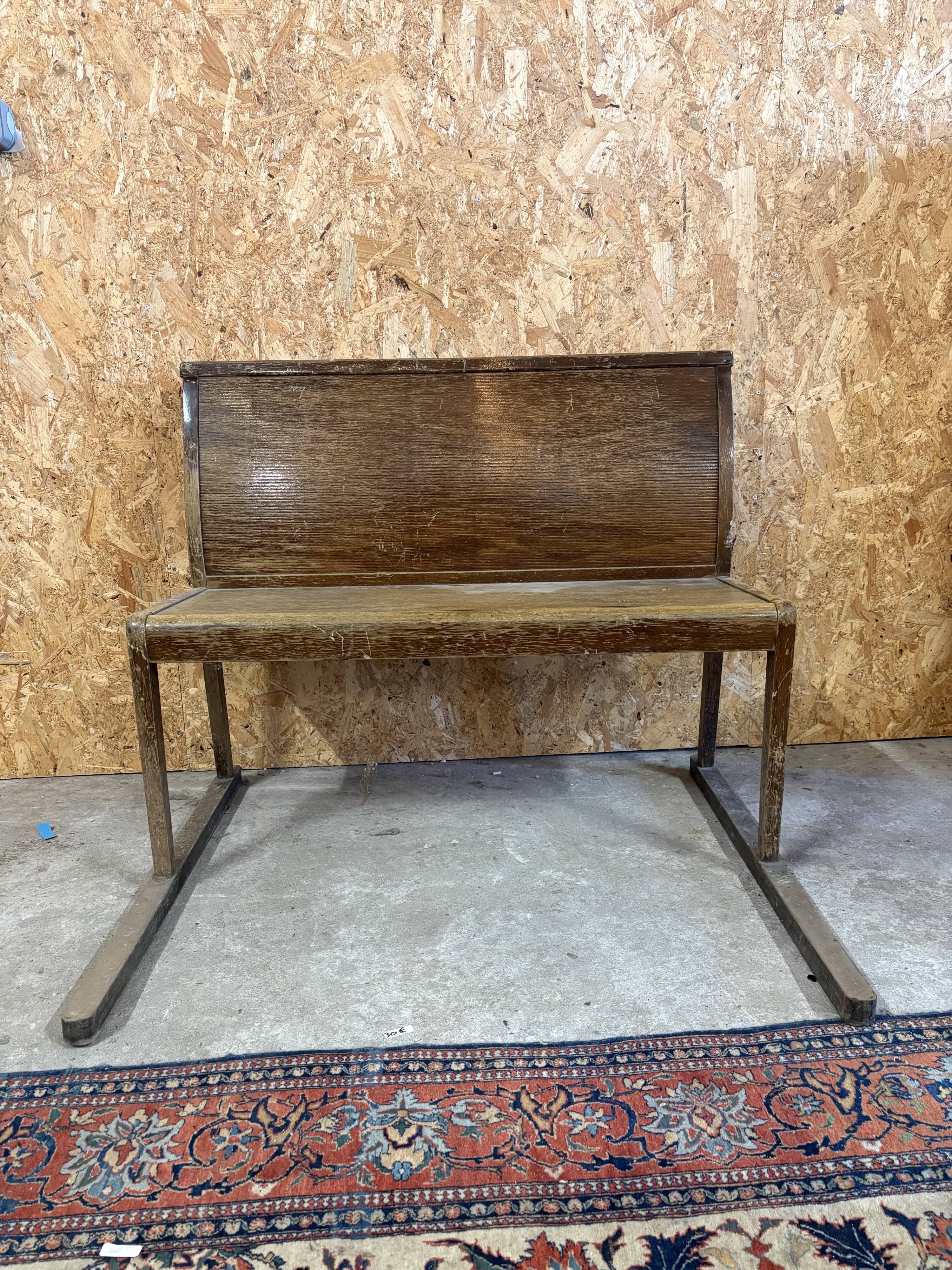Banc en bois