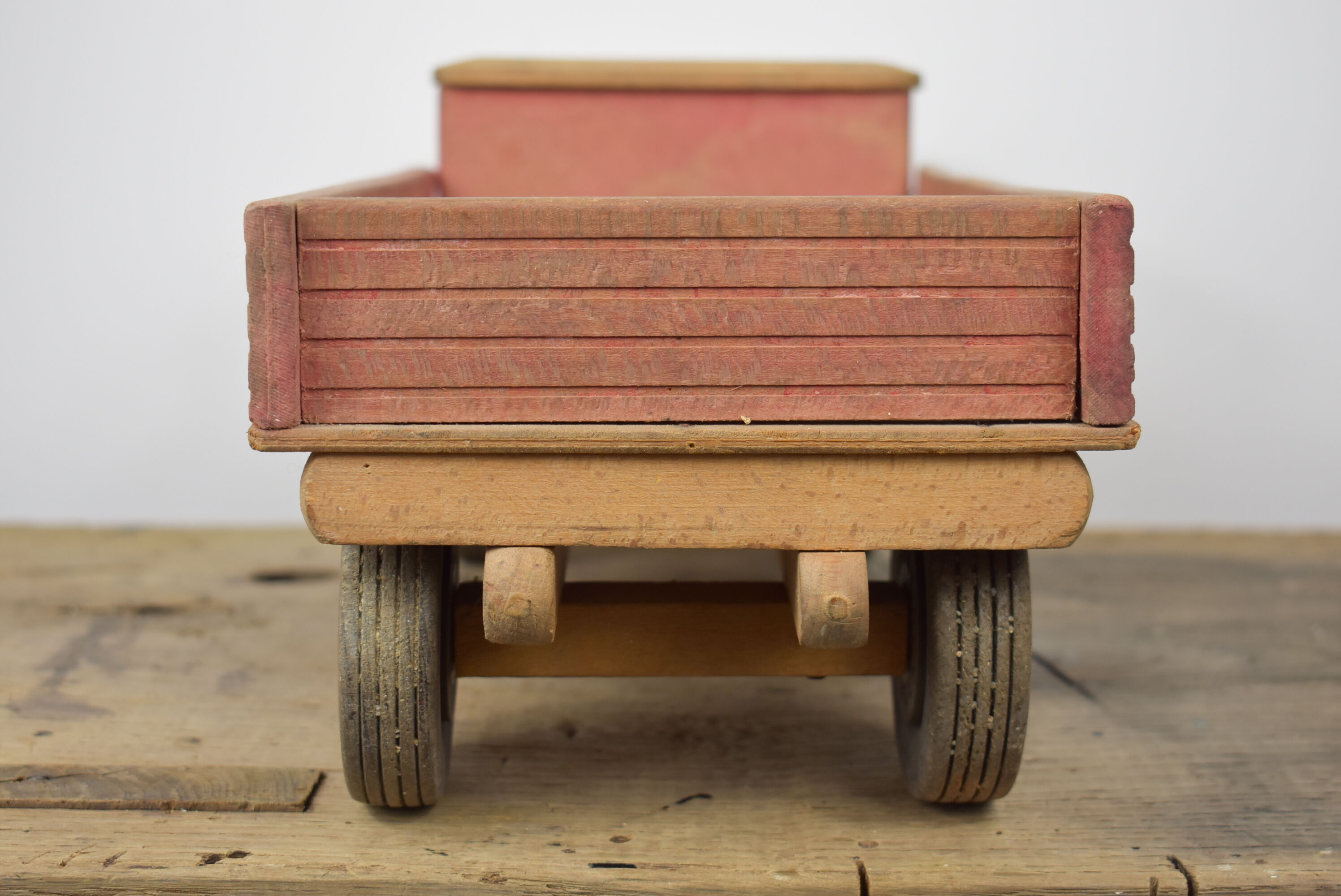 vintage wooden dejou truck