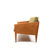 Rare Illum Wikkelsø Sofa in Oak early 1950s.