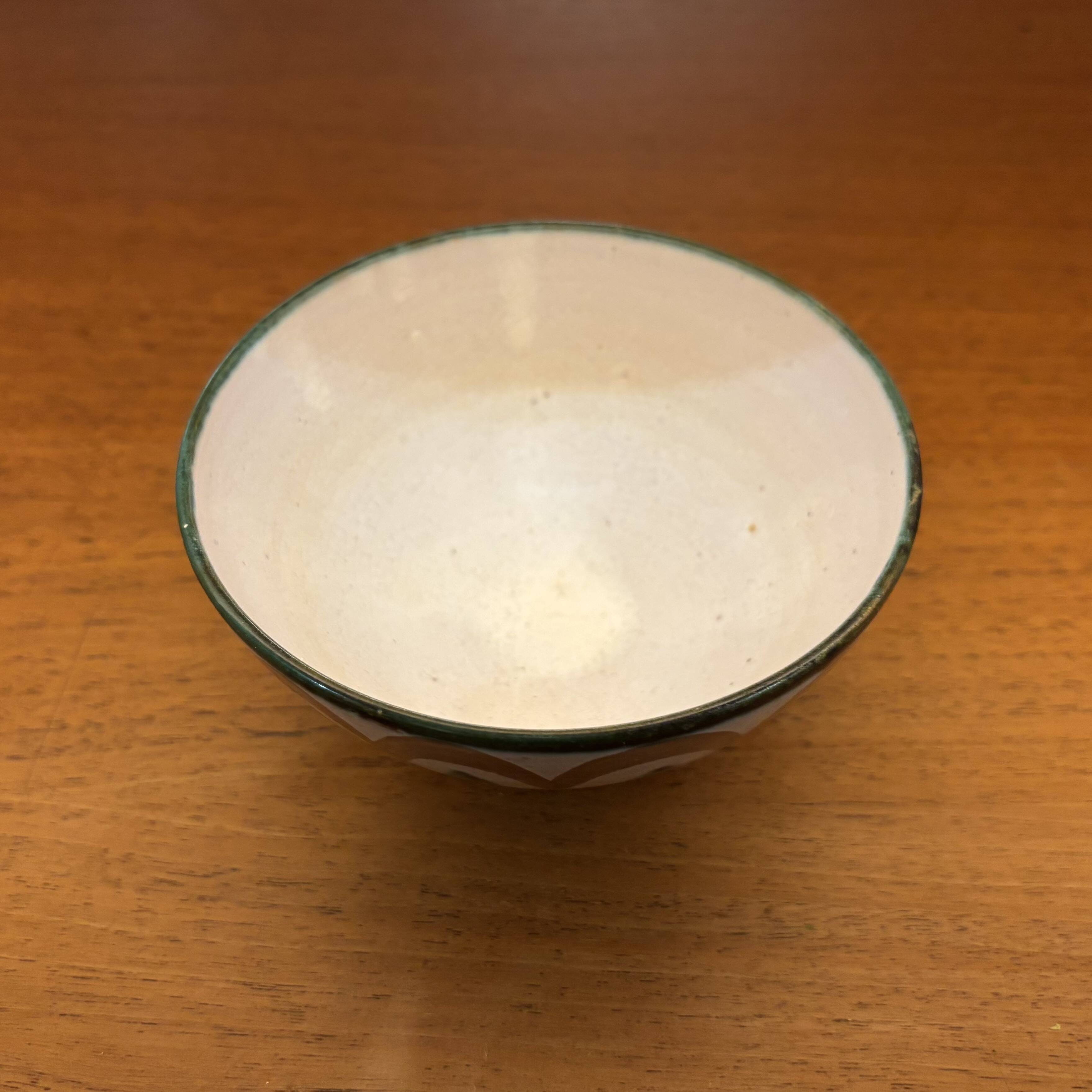 Ceramic bowl from Picault in Vallauris