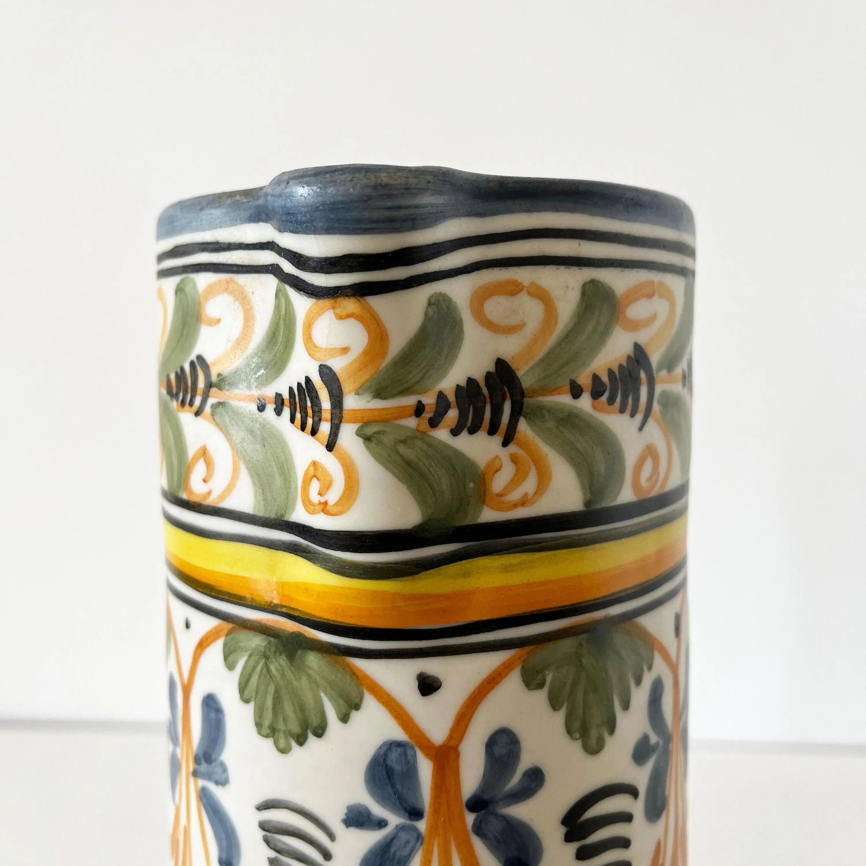 Vintage ceramic flower jug