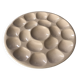 Digoin Sarregemines oyster barbotine dish