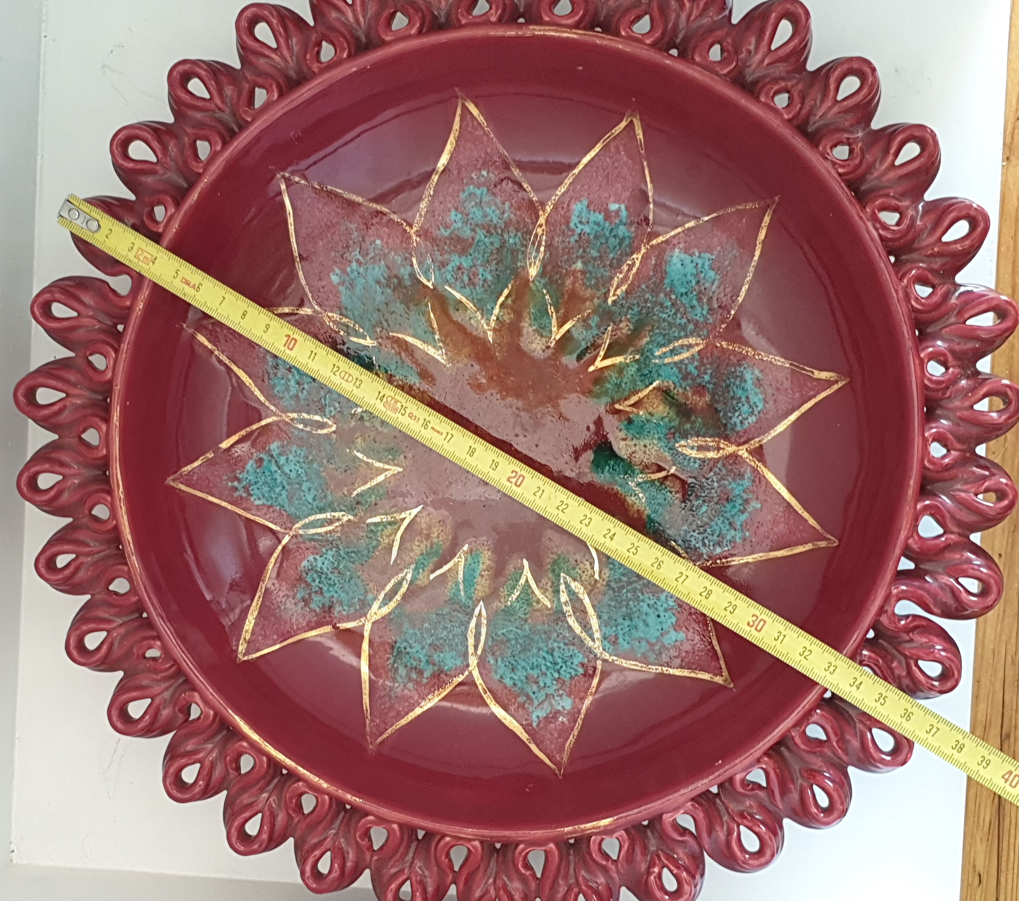 Ceramic dish Vallauris 1930s