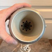 Old Vintage Retro Industrial Silver Metal Eyeball Lamp