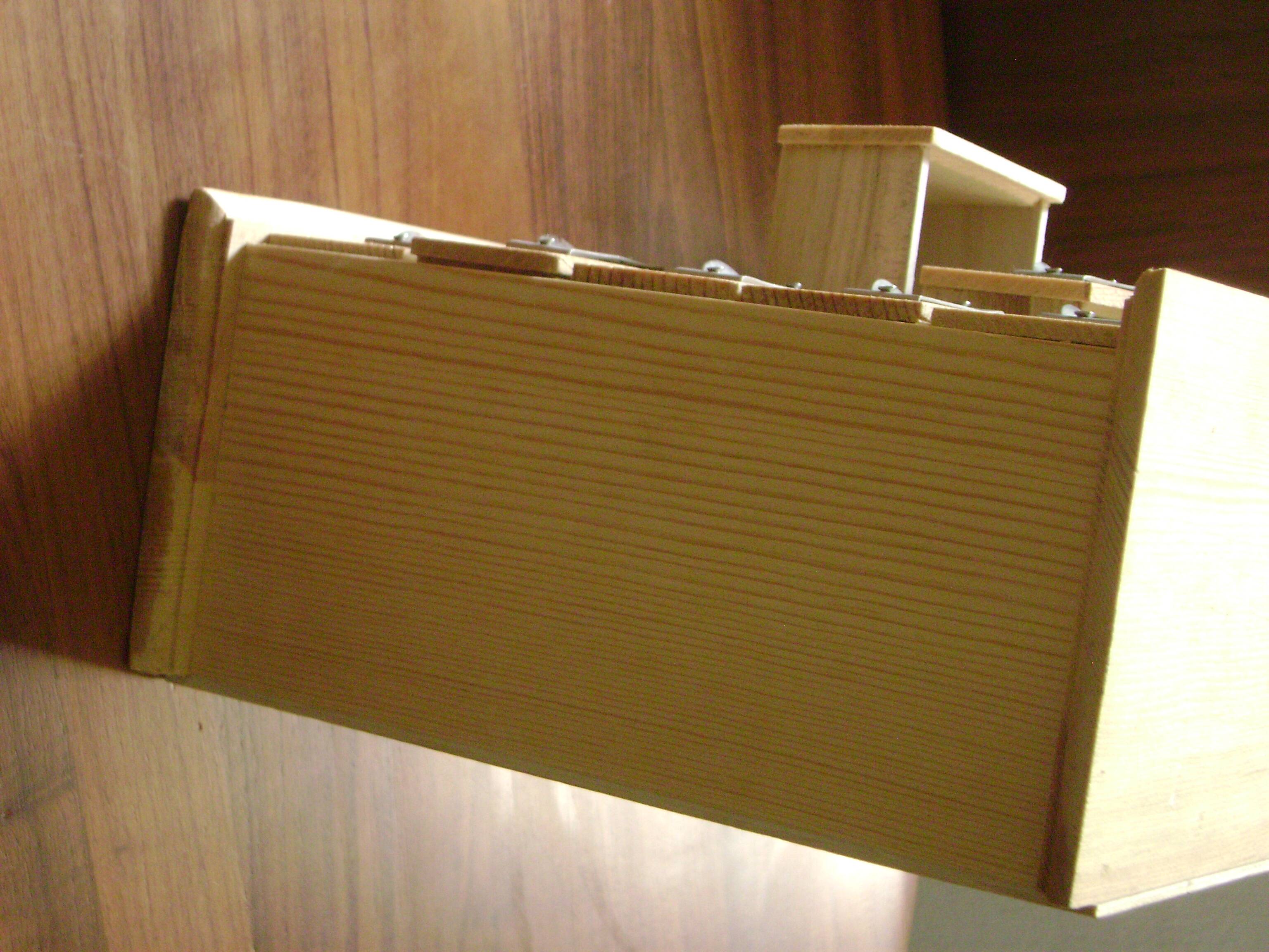 small wooden drawer unit