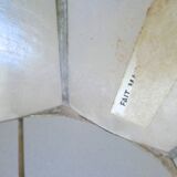 Lustre, mother-of-pearl and brass suspension from the 1970s