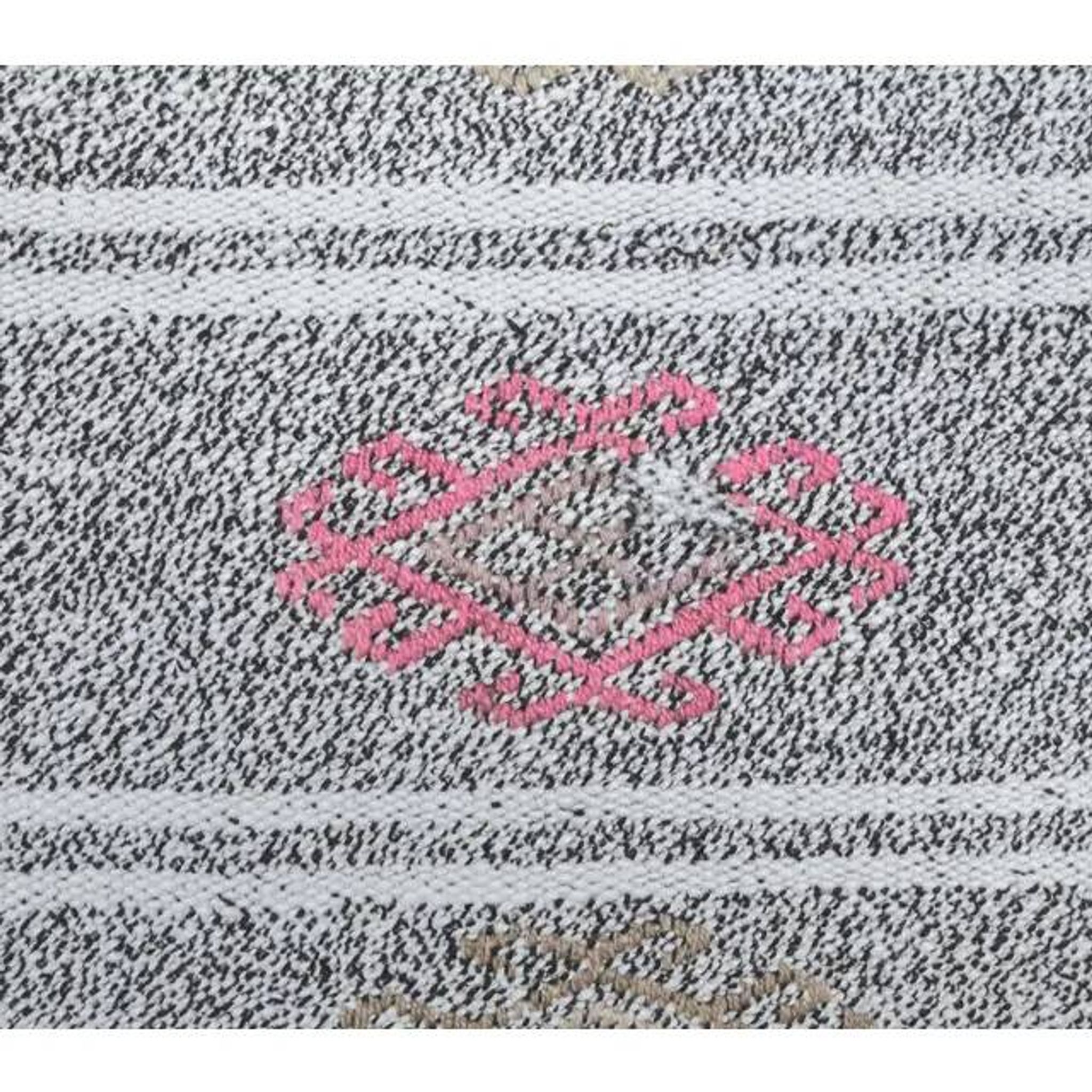 1970s Handwoven Vintage Turkish Wool Flatweave Kilim Rug 190x260