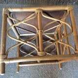 Table basse en rotin