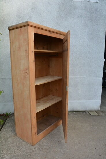 Natural wood cabinet