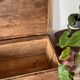 Vintage wooden trunk