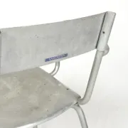 Aluminium armchairs by Castagna, Sale Marasino, Italy, 1930s - set of 2