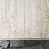 Table basse en travertin