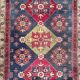 Handmade Indo-Caucasian rug 180x120cm