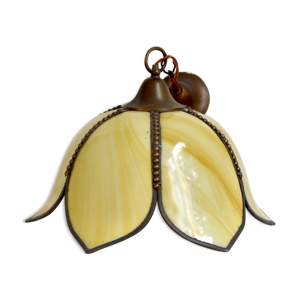suspension fleur vintage