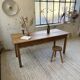 Cherry farmhouse table 1m8