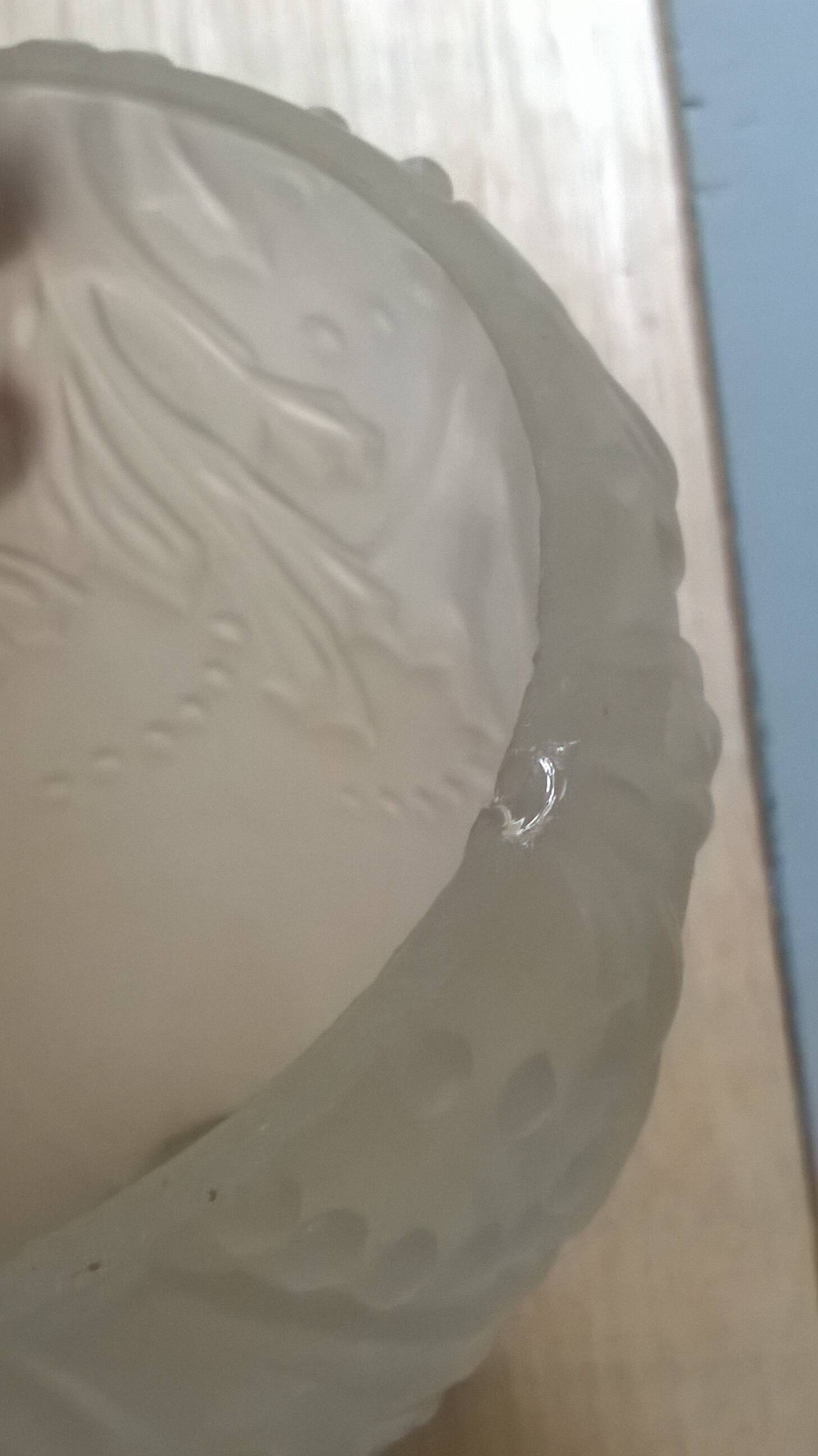 Muller brothers Luneville brass chandelier 1920/1930