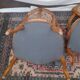 Fauteuil cabriolet style Louis XI