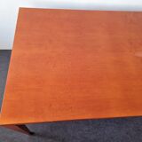 Table à manger en bois d’acajou, années 1980