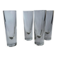 4 vintage Bullett glasses Carlo Moretti, Italy 1980