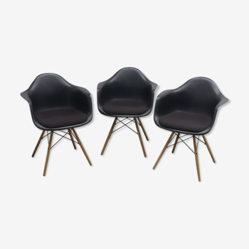 Lot de 3 fauteuil de Charles & Ray Eames, Vitra