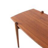 Coffee table 'Bilderdijk' - dutch design - mid century modern in teak