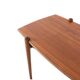 Table basse 'Bilderdijk' - design néerlandais - moderne du milieu du siècle en teck