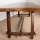 Dining room table, Brutalist style, solid elm
