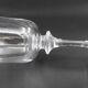 6 water glasses model Saumur crystal Daum France H = 18.5 cm