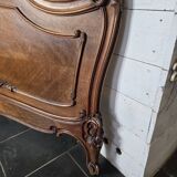 Louis XV style headboard in walnut