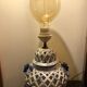 Openwork lamp foot Faïencerie d'Art de Malicorne