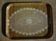 Vintage fiberglass top, lace pattern, vintage 1970s