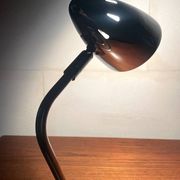 Space-Age chrome spiral desk lamp ⎜ 1980s