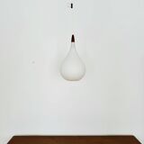 Lampe à Suspension Opaline par Uno et Östen Kristiansson