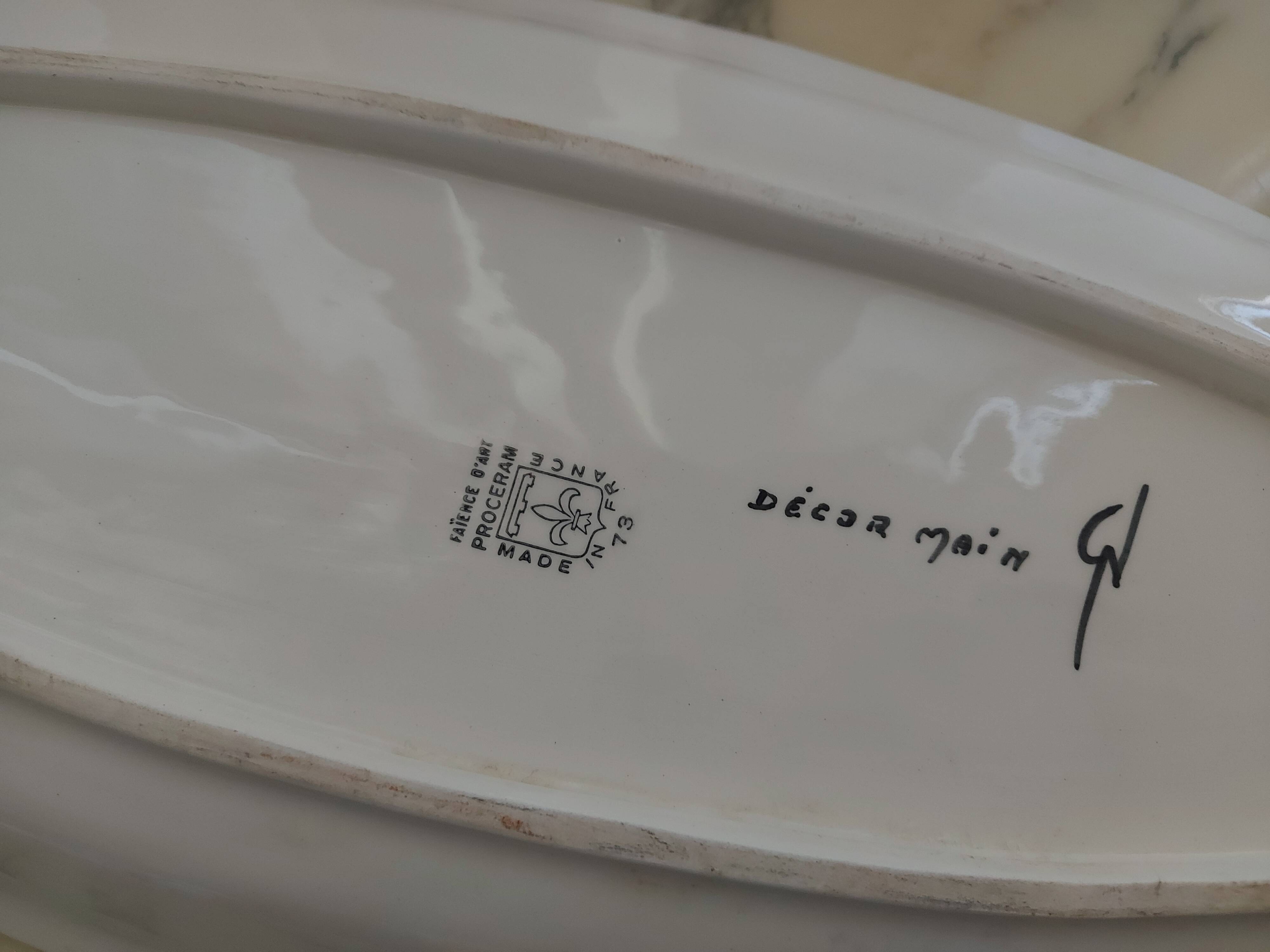 Ceramic dish Proceram lobster