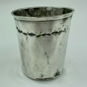 Silver timbale XlXeme poincon minerve large size 67 grams