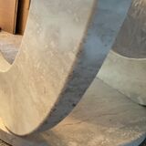 Travertine coffee table from the 70s