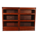 Globe Wernicke oak bookcase pair circa 1900